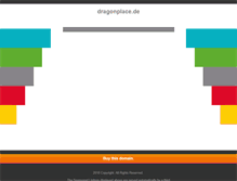 Tablet Screenshot of dragonplace.de